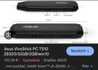 Asus VivoStick - 8