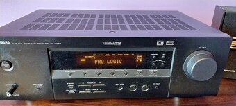 receiver YAMAHA + subwoofer a 5 reproduktorov PANASONIC - 8