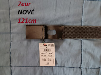 Podkolienky Zlatan 2 páry, Opasok Textilný, Opasok Eko Koža - 8