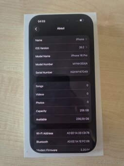 iPhone 16 Pro 256GB 100% BH - 8