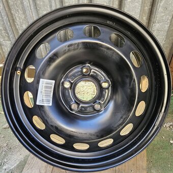 Originálne plechové disky VW - 5x112 r16 - 8