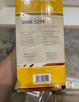 Ručný šľahač Sencor SHM 5204 200w - 8