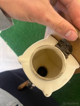 Starožitný keramický mlynček na kavu - 8