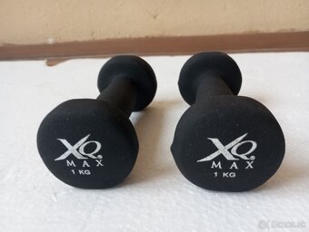 Železné jednorúčky 2 x 20 kg a Neoprénové jednorúčky 2x1 kg - 8