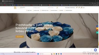predám eshop zameraný na donášku kvetov - 8