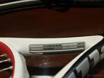 Squashová raketa Wilson aj s puzdrom - 8