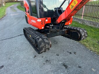 Minibagr Kubota KX018-4 hyd.podvozek+hyd.svahovka - 8