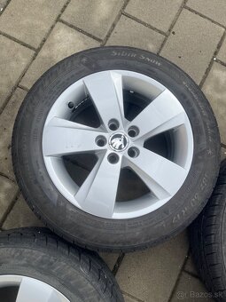 Alu disky 5x100 r15" Škoda Fabia,Kamiq,Scala - 8