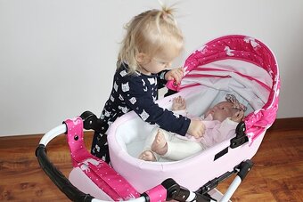 Kočík pre bábiky Retro - 8