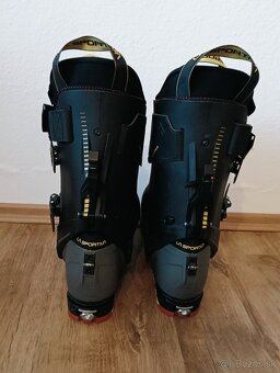 Atomic backland waist 107mm, 175 cm + lyziarky LA Sportiva - 8