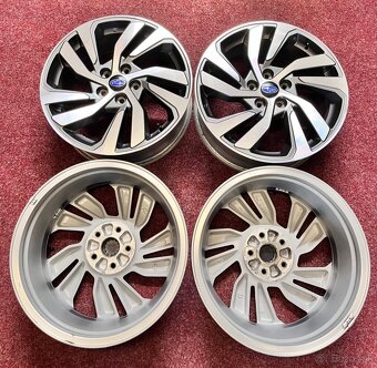 5x114,3 R18 Orig. alu Subaru Levorg + senzory tlaku - 8