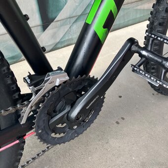 GHOST Kato 4.7 night black/green 29 kolesa - 8