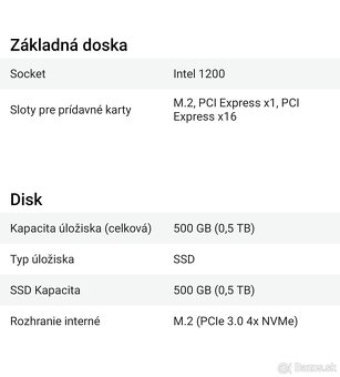 Herný počítač GameBox Core GTX1650 - 8