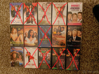 1 euro/kus - VHS videokazety originálne český dabing - 8