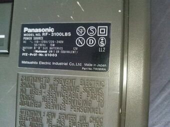 Rádio PANASINIC RF 3100 LBS DR31 - 8