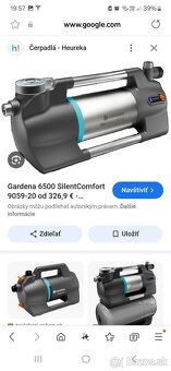 Cerpadlo gardena 6500 - 8