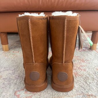 Kožené LAMO Boots čižmy vnútro z ovčej vlny - 8