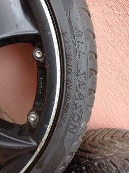 Celoročné pneumatiky a alu disky 225/40ZR18 - 8