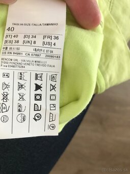 Ľanové šortky Benetton nové, veľkosť 34 - 8