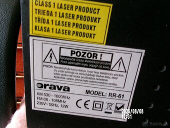 ORAVA retro RÁDIO s GRAMOFÓNOM na predaj - 8