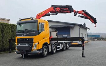 9198 - Volvo FH540 - 8x2 - Valník + HR-Palfinger PK 65002-SH - 8