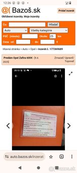 500€ Opel Zafira. - 8
