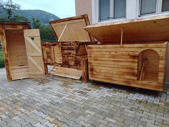 Kurín kurník Latrina suché wc psia psie búdy - 8