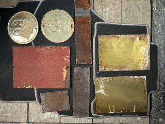 Plechové tabule, smaltovné tabule - 8