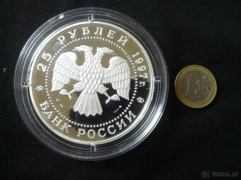 Ruské strieborné zberateľské mince - 3 ruble (zriedkavé) - 8