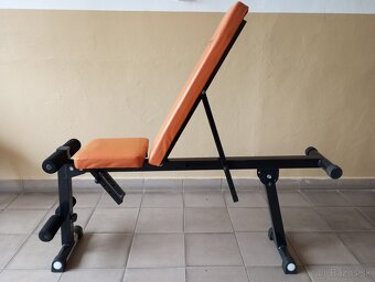 Nastaviteľná lavička aj na brucho DUVLAN F.EQUIPMENT - NOVÁ - 8