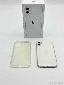 Apple iPhone 11 White 64GB 100% Zdravie Batéria s obalom - 8