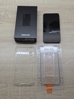 Galaxy S23 256gb čierny - komplet balenie, nové sklo, obal - 8