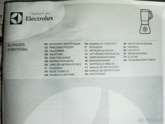 Stolný mixér Electrolux - 8