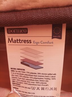 Matrac DORMEO Ergo Comfort 80x190 - 8