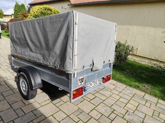 Prívesný vozík značky UNIKOL s plachtou - 8