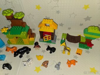 Lego Duplo zvierata auto stavebnica - 8