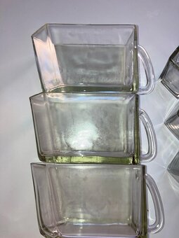 5 ks Sklenena doza, nadoba, zasobnik na pochutiny - 8