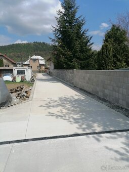 Betonáž poterov, leštený betón, metličkový beton - 8