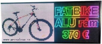 Farebná svetelná LED reklama panel displej 103x45cm - 8