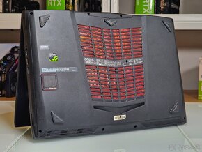 Herný notebook MSI DOMINATOR | ZÁRUKA | GTX 1070 8GB | 16GB - 8