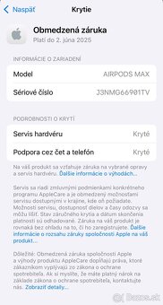 Apple AirPods Max Sky Blue - záruka, komplet balenie - 8