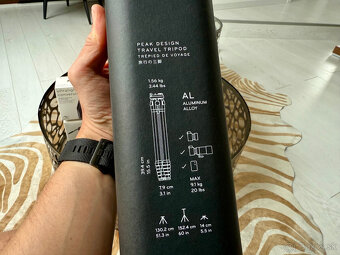 Peak Design Travel Tripod Aluminium - 8