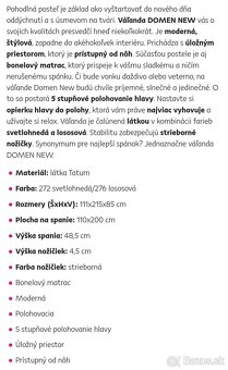 Váľanda polohovacia - 8