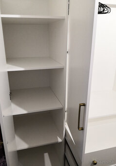 Skriňa Bali D4 Retro biela nová - 8