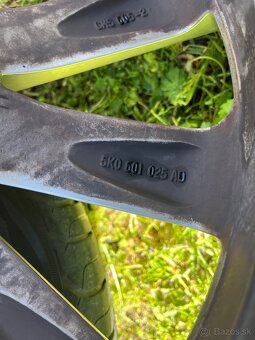 Letná sada originál VW R17 5x112 - 8