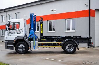 MERCEDES AXOR 18T HÁKOVÝ NOSIČ KONTAJNEROV HYDRAULICKÁ RUKA - 8