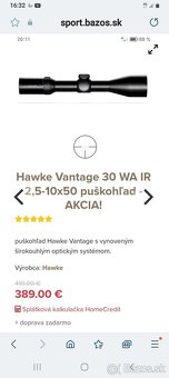 Puškohĺad Hawke Vantage 30 WA IR - 8