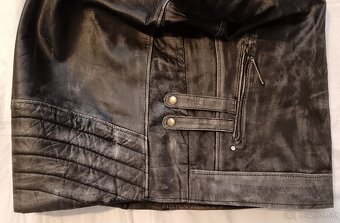 Pánska kožená bunda veľ.L-nová - 8