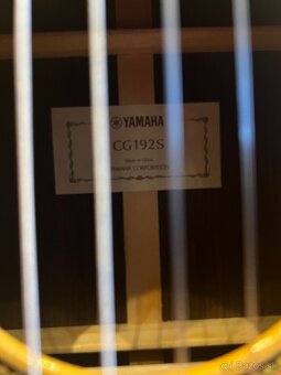 Klasická gitara Yamaha CG192s - 8