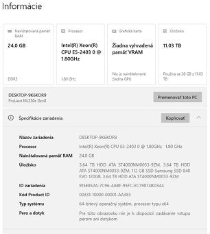 server HP ProLiant ML350e Gen8 - 8